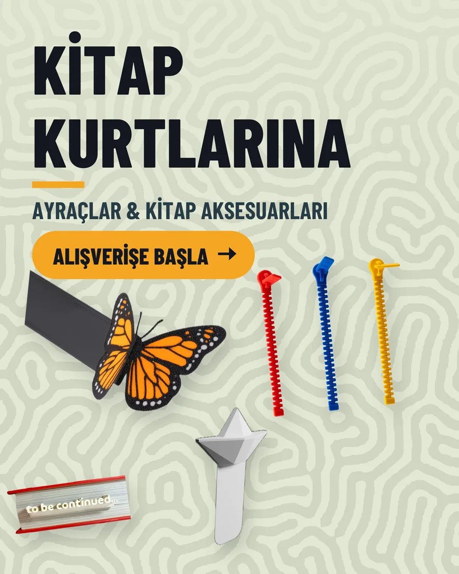 Kitap kurtlarına — ayraçlar ve kitap aksesuarları
