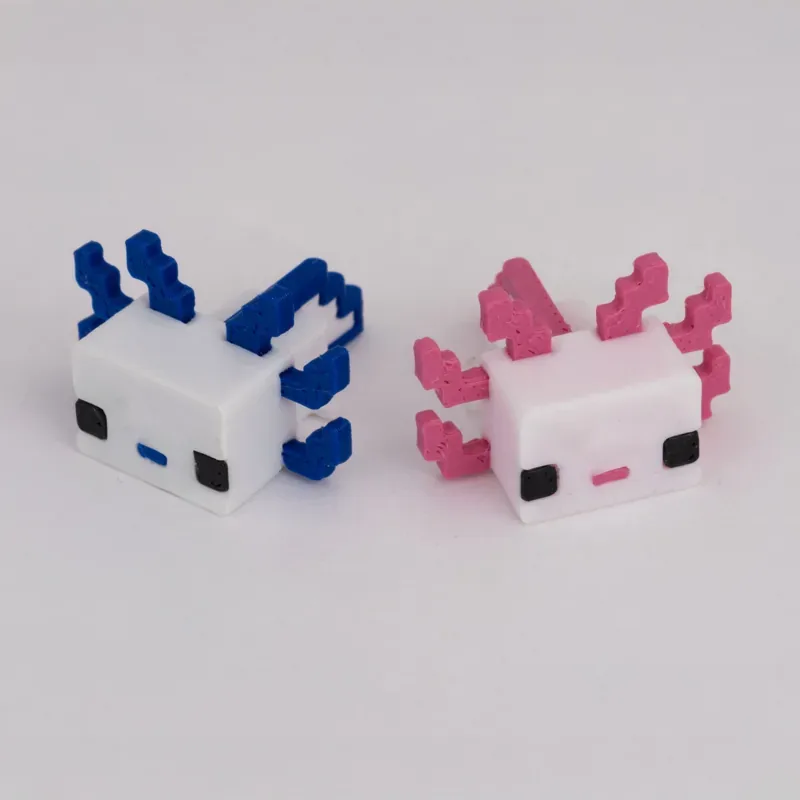 Mini Piksel Semender Figür İkili Set