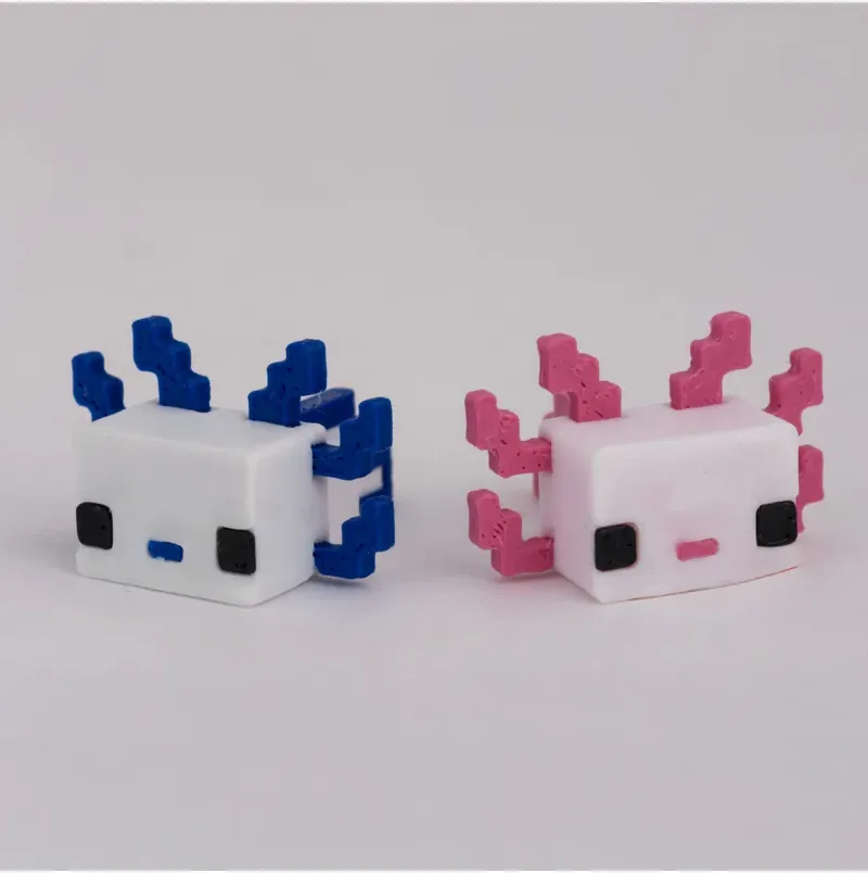 Mini Piksel Semender Figür İkili Set — görsel 2